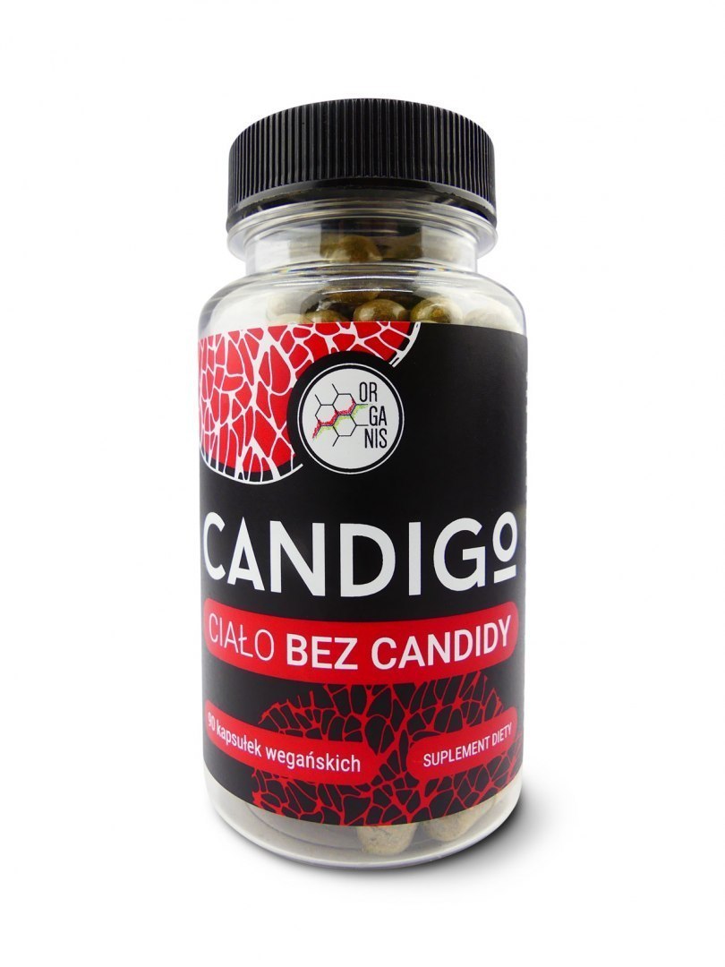 Candida Albicans - CandiGo kapsułki ziołowe, 90 kapsułek, Organis