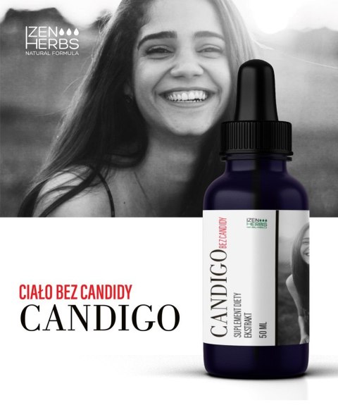 Candigo - wyciąg ziołowy - ekstrakt, 50 ml, Izen Herbs Organis