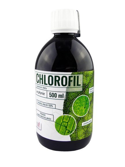 Chlorofil w płynie, 500 ml, Organis