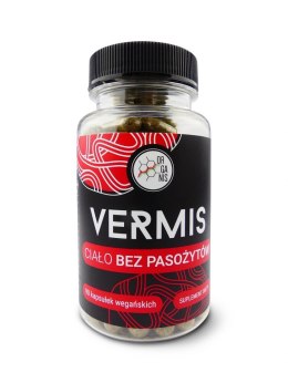 Ciało bez pasożytów - Vermis - zioła lecznicze, 90 kapsułek, Organis
