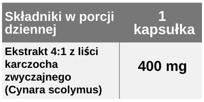 Karczoch, ekstrakt z liści 400 mg, 90 kapsułek, Pharmovit Karczoch, ekstrakt z liści 400 mg, 90 kapsułek, Pharmovit