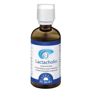 Lactacholin (cholina, kwas mlekowy, witaminy z gr. B), 100 ml, Dr. Jacob's