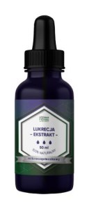 Lukrecja - ekstrakt mikrocząsteczkowy, 50 ml, krople, Izen Herbs Organis