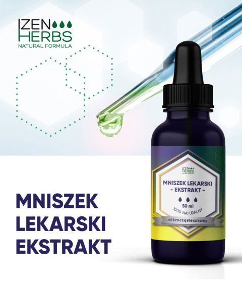 Mniszek lekarski - ekstrakt mikrocząsteczkowy, 50 ml, krople, Izen Herbs Organis