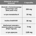 Monakolina K 10 mg, Ekstrakt z fermentowanego czerwonego ryżu, 60 kapsułek, Pharmovit Monakolina K 10 mg, Ekstrakt z fermentowanego czerwonego ryżu, 60 kapsułek, Pharmovit