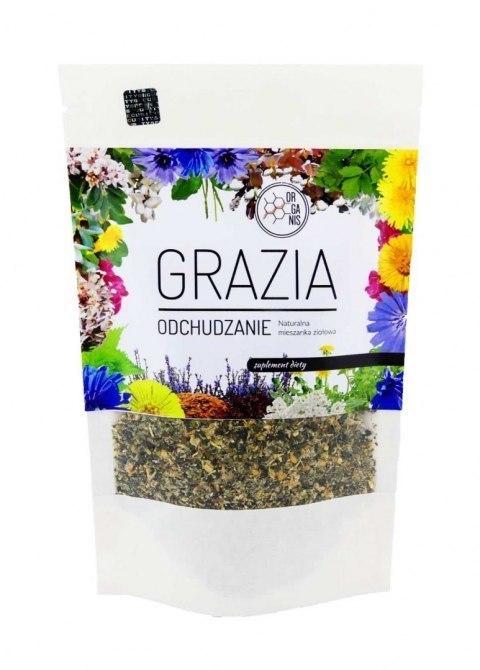 Odchudzanie - Grazia, Naturalna mieszanka ziołowa, 100 g, Organis Odchudzanie - Grazia, Naturalna mieszanka ziołowa, 100 g, Organis