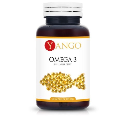 Omega 3, 500 mg, 35% EPA, 25% DHA, 60 kapsułek, Yango