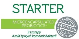 Probiotyk, ProbioBalance STARTER, 4 mld żywych bakterii, 30 kapsułek wege, Aliness
