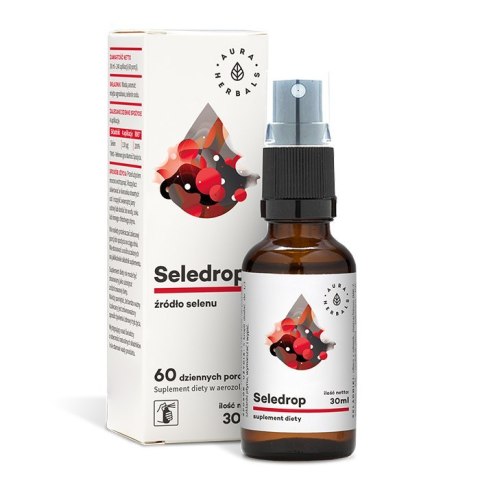Seledrop - selen 110 mcg (selenian sodu), 30 ml, aerozol, Aura Herbals