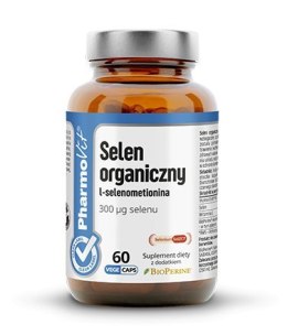 Selen organiczny, L-selenometionina, 300 µg, 60 kapsułek, Pharmovit