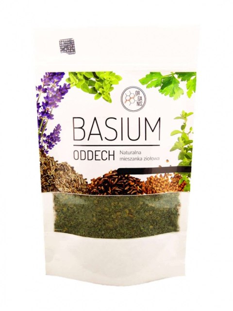 Świeży Oddech - Basium - mieszanka ziół leczniczych, 120 g, Organis Świeży Oddech - Basium - mieszanka ziół leczniczych, 120 g, Organis
