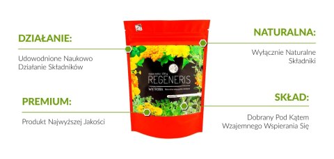 Zdrowa wątroba - Regeneris - mieszanka ziół do picia, Organis Zdrowa wątroba - Regeneris - mieszanka ziół do picia, Organis