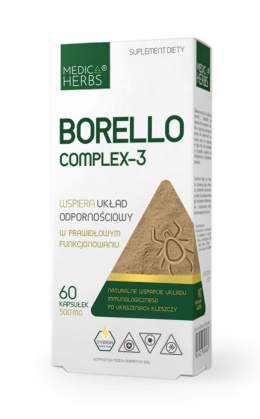 Borello Complex-3, 60 kapsułek Medica Herbs