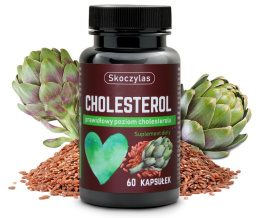 Cholesterol (monakolina K, kozieradka, karczoch) 60 kapsułek, dr Skoczylas
