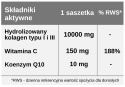 Colladrop Forte - Kolagen morski + Witamina C + Koenzym Q10, saszetki 30 szt, Aura Herbals