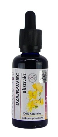 Dziurawiec - ekstrakt mikrocząsteczkowy, 50 ml, krople, Alcea Dziurawiec - ekstrakt mikrocząsteczkowy, 50 ml, krople, Alcea