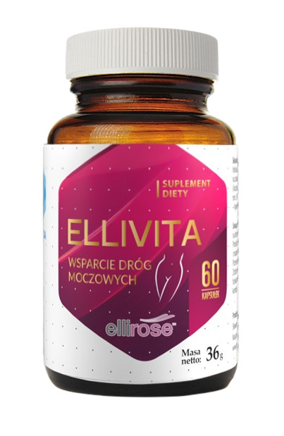 Ellivita - wsparcie układu moczowego, 60 kapsułek, Hepatica
