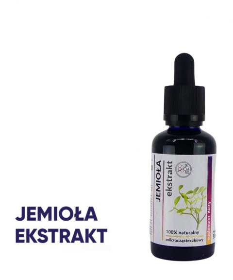 Jemioła - ekstrakt mikrocząsteczkowy, 50 ml, krople, Izen Herbs, Organis Jemioła - ekstrakt mikrocząsteczkowy, 50 ml, krople, Izen Herbs, Organis