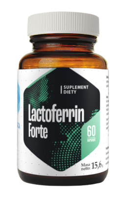 Lactoferrin Forte (Laktoferyna) 60 kapsułek, Hepatica