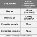 Magnez - 4 formy - szpinak, jarmuż, 60 kapsułek, dr Skoczylas