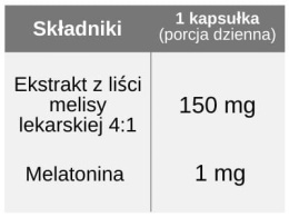 Melatonina 1 mg PLUS, 100 tabletek wege, Aliness