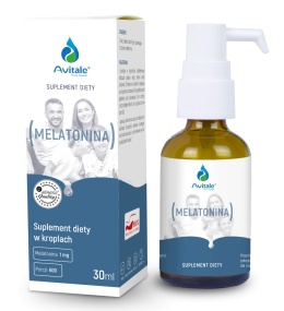 Melatonina 1 mg, krople, 30 ml, Aliness Avitale