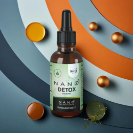 Nano Detox, 7 ekstraktów ziołowych, 50 ml, Sati Labs