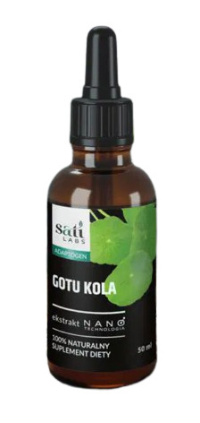 Nano Gotu Kola, ekstrakt 5:1, ADAPTOGEN, 50 ml, Sati Labs