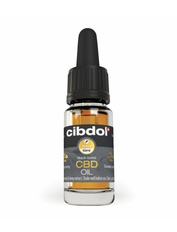 Olejek z czarnuszki + CBD 5%, 10 ml, Cibdol Olejek z czarnuszki + CBD 5%, 10 ml, Cibdol