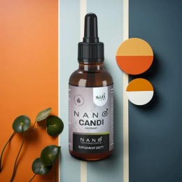 Organizm bez Candida Albicans - Nano Candi - 8 ekstraktów ziołowych, 50 ml, Sati Labs
