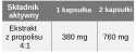 Propolis (kit pszczeli) - ekstrakt 4:1, 90 kapsułek, Yango